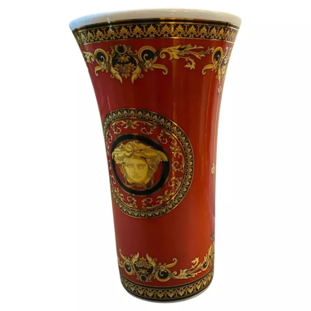 1990s, Iconic Porcelain Medusa Vase Designed by Gianni Versace for Rosenthal