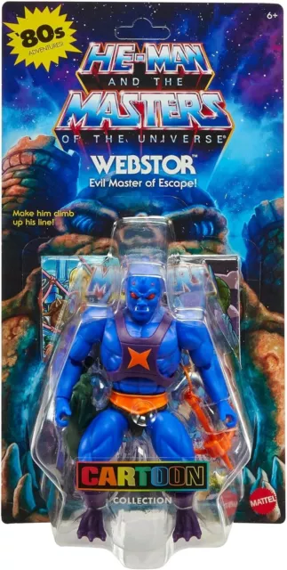 Figura de colección de dibujos animados de Masters of the Universe Origins Webtor (PRE-PEDIDO)