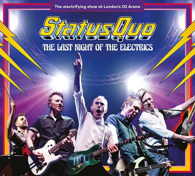 Status Quo - Last Night Of The Electrics (NEW 2 x CD, DVD & BLU-RAY)