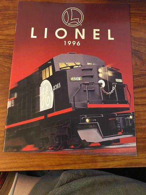 Lionel 1996 Catalog Magazine Toy Train GE 8365 Dash 9