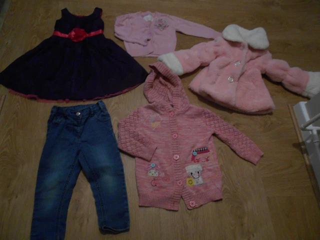 Girl's/Toddler's Clothes Bundle 12-18 Months.george,Primark,Next,Tops,Dress