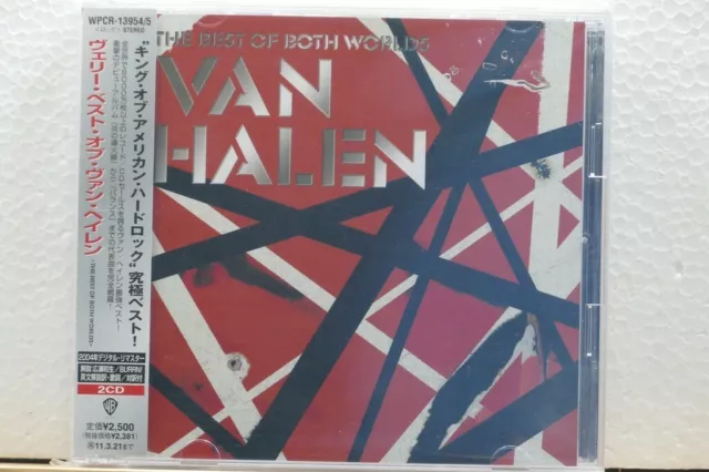 VAN HALEN The Best Both Worlds Japan 2 CD