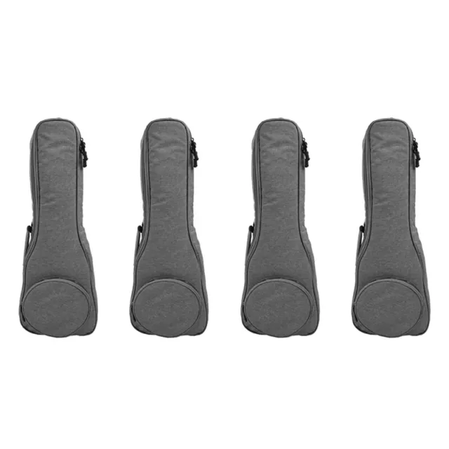 4piezas 23 Pulgadas Algodon Ukelele Bolso Suave Concierto Caso Impermeable 3540