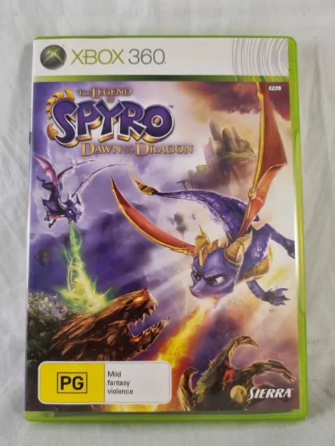 The Legend Of Spyro: Dawn Of The Dragon + Manual - Xbox 360 - Tested & Working