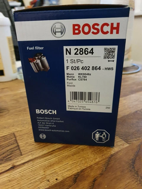 Filtre à Gasoil Bosch N2221 F026402221 - Filtre Diesel Haute Performance Pour Voiture