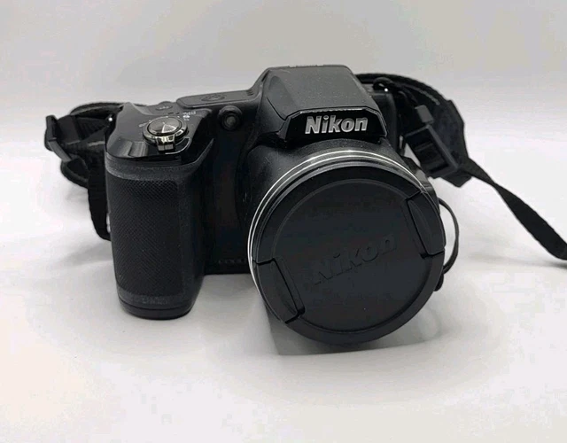 NIKON COOLPIX L840 16 MP Black Digital Camera 38X Optical **TESTED