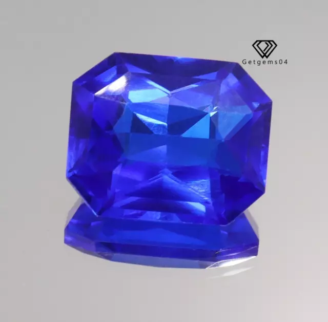 " Certifié 17.50 CT Mogok Royal Bleu Spinelle Émeraude Forme Libre Gemme "