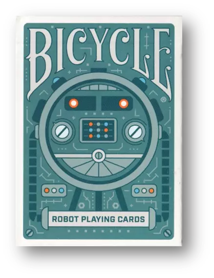 Bicycle Robot Playing Cards (Factory Edition) Poker Spielkarten Cardistry