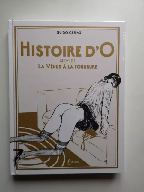 BD Neuve - Histoire d'O - Guido Crepax - Fév. 2024 - Delcourt