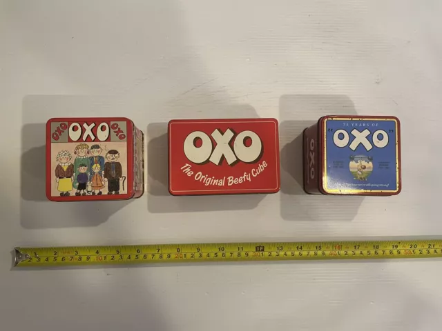 Cubo Beefy Vintage Pre Loved OXO The Original Beefy Cube Lats x 3