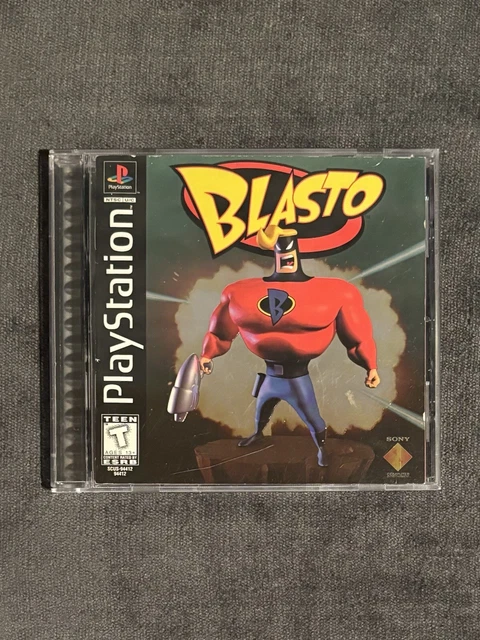 BLASTO SONY PLAYSTATION 1998 PS1 Playstation 1 CIB Complete Game