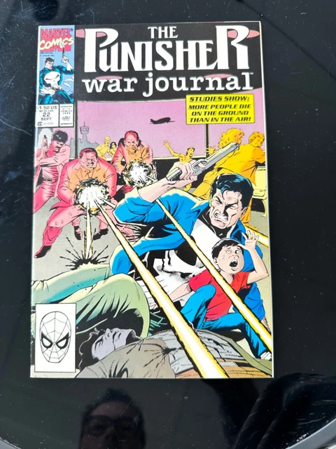 Punisher War Journal #22 1988 Direct Vol.1 Marvel Comic Book Oct 1990