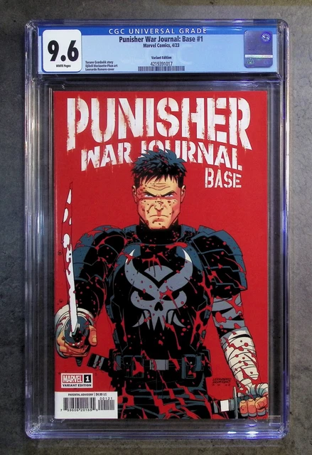 The Punisher War Journal Base #1 (2023 Marvel) Leonardo Romero Variant CGC 9.6