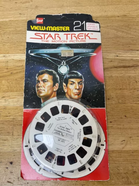 GAF View Master Reels Star Trek Der Film 1979 Komplettset