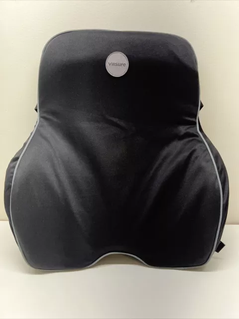 Chair Lumbar Support Pillow Car Home Office Seat Cushion Memory Foam Villsure