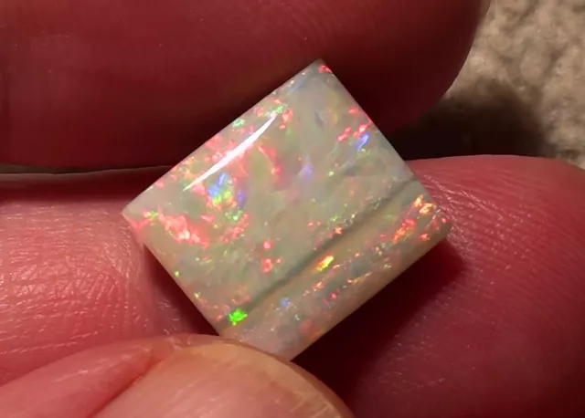 Sublime Multicolore Classe de Gem Opale Boulder 9,7ct. Avec Video