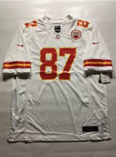 Kansas City Chiefs #87 Travis Kelce Nike NFL Game Jersey - Mens XL