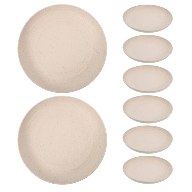 WedDecor Lot de 16 assiettes à dessert rondes jetables en carton doré