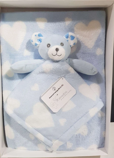 Set Coperta E Doudou Interbaby | Coperta A Bolle Beige Per Neonati | Morbida E Accogliente - Foto 6