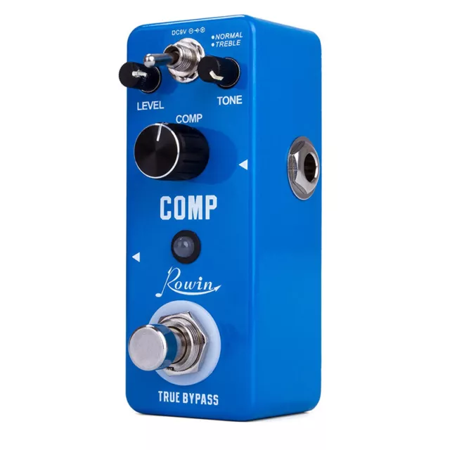 Rowin Classic Compressor Compress Guitar Mini Single Effect Pedal True Bypass