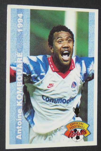 Carte Panini Paul Le Guen Paris SG - Saison 1994 - Édition Officielle