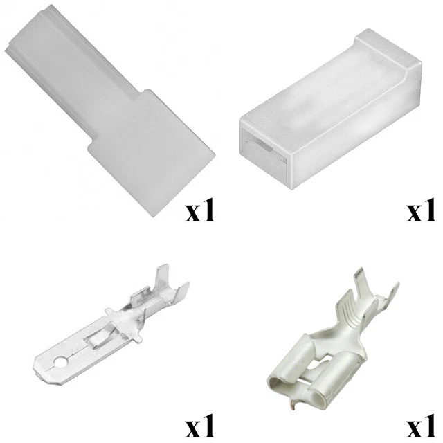 Gato Hidraulico Perfil Bajo Kit Blocchetto Con Faston Connettore 8 - Foto 3