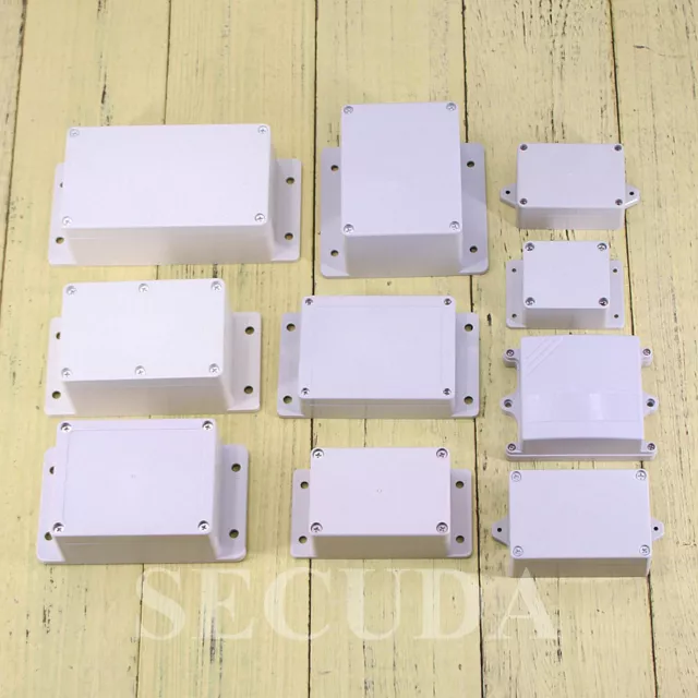 Small Tiny ABS Plastic Enclosure Project Boxes with Mounting Flanges- China Made