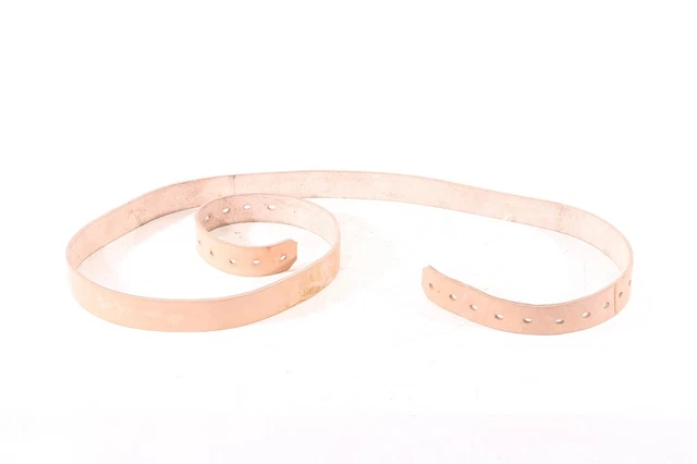Ceinture 215cm Courroies de Transmission D'Entraînement en Cuir Plates