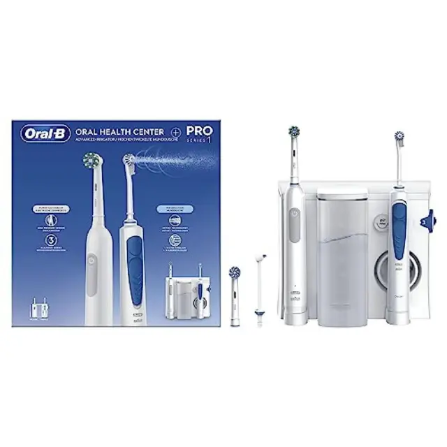 (TG. 2 unit  (Confezione da 1)) Oral-B Idropulsore con Spazzolino Elettrico Rica