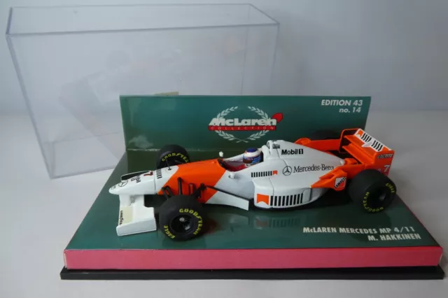 1/43 Minichamps 1996 McLaren Mercedes MP4/11. Mika Hakkinen