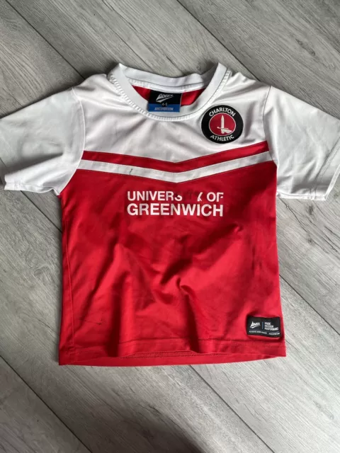 Charlton Athletic FC 2014 2015 home shirt Kit child kid 4-5 years football top