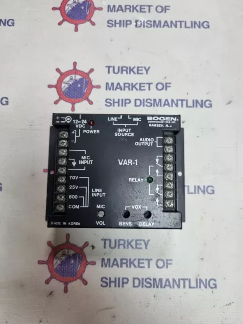 Voice Activated Relay VAR1 Model VAR1