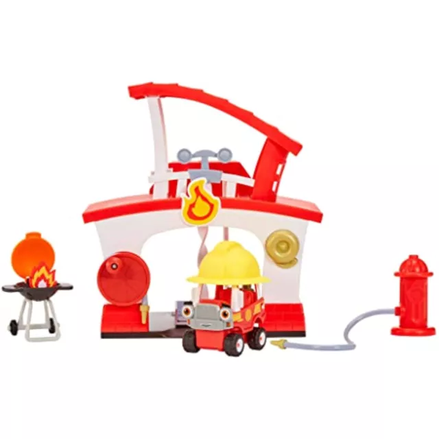Little Tikes Let’s Go Cozy Coupe Fire Station Playset For Tabletop & Floor Play