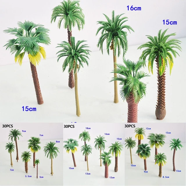 Ensemble d'arbres modèles authentiques à faire soi-même pour décoration de p