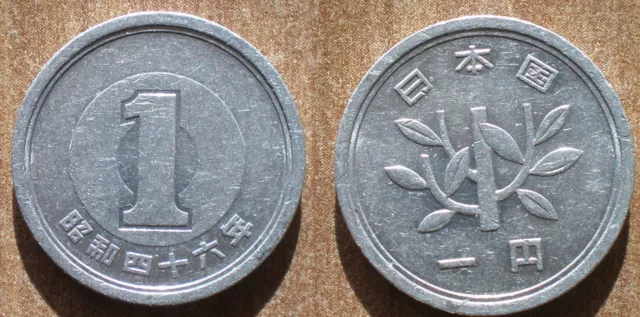 Japan 1 Yen Coin Year? Asia Japon Free Shipping Worldwide