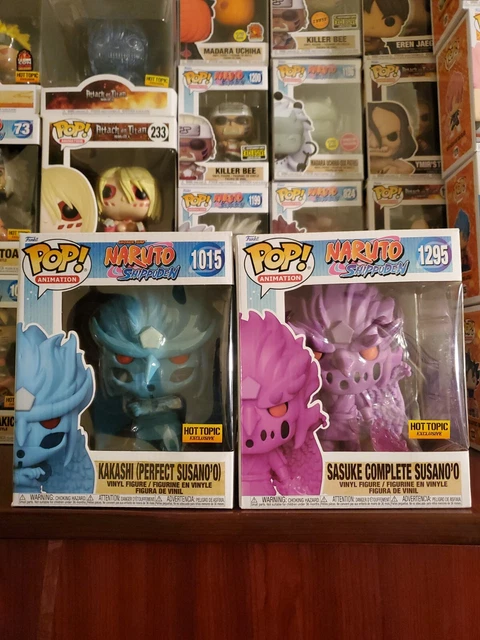 Funko Pop Naruto Shippuden Sasuke complete Susano'o Kakashi perfect susano'o