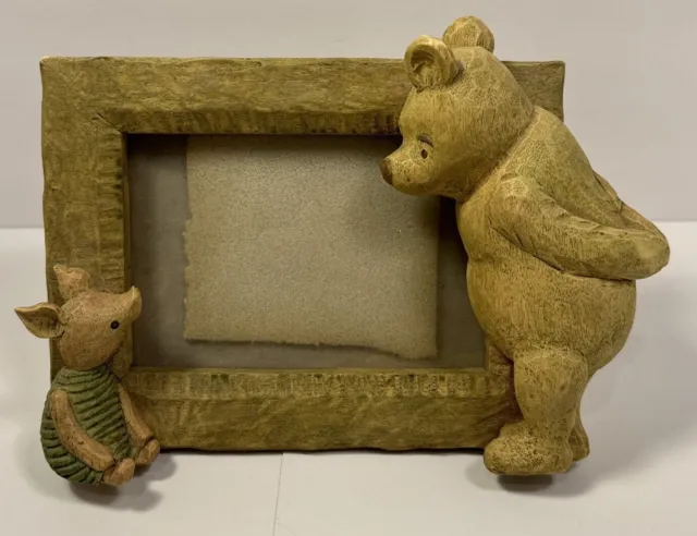 Charpente Classic Winnie The Pooh & Piglet Picture Frame Disney 4 x 6 Faux Wood