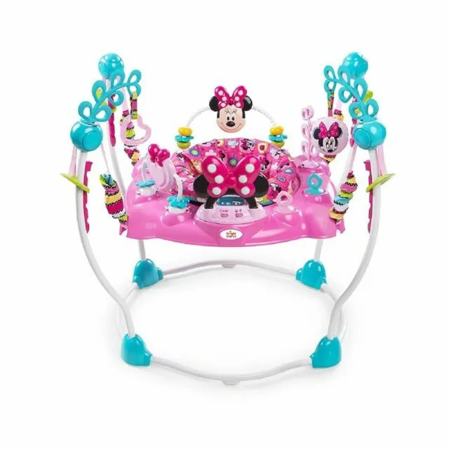 Bright Starts Disney Baby MINNIE MOUSE Activity Jumper with Lights and Melodies