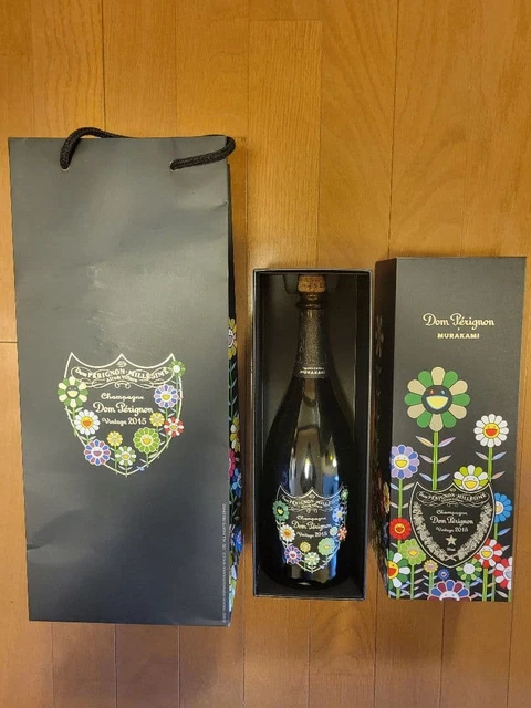 Bouteille Dom Pérignon Illuminée Vert Vintage - 150 Cl - Vide - Veilleuse Déco