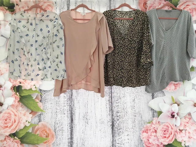 Size 22 bundle of used ladies clothes job lot wholesale