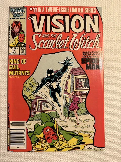 The Vision and the Scarlet Witch #11 1986 marvel Comic Book