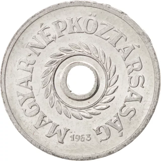 [#45390] Münze, Ungarn, 2 Filler, 1963, Budapest, UNZ, Aluminium, KM:546