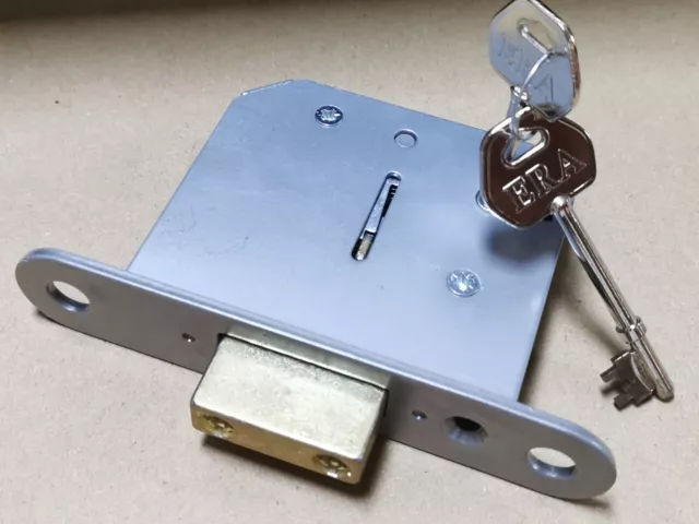 HIGH SECURITY ERA 5 LEVER DEADLOCK 3"/ 74mm Bolt Lock 2 keys