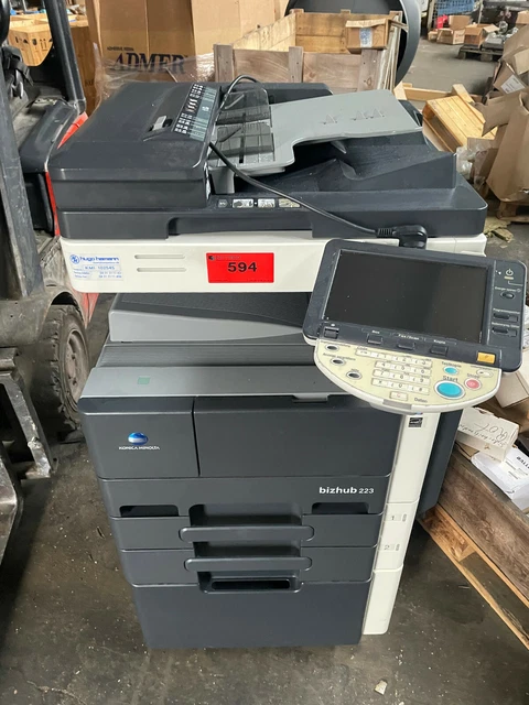 Konica minolta bizhub 223 Drucker Kopierer Scanner A3 Konica minolta bizhub 223 Drucker Kopierer Scanner A3