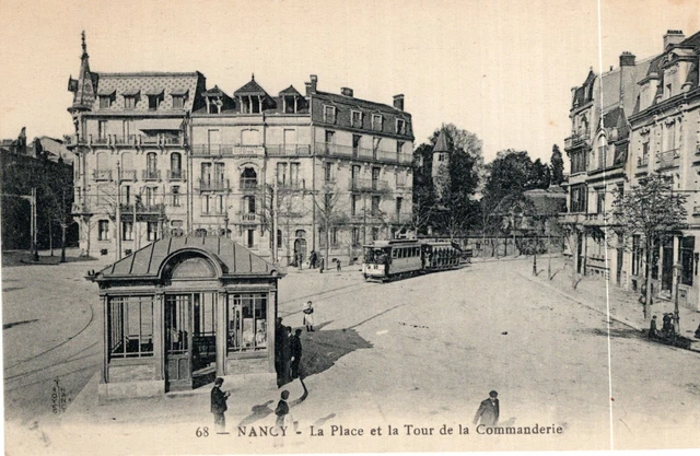 *12186 cpa Nancy - Place et Tour de la Commanderie