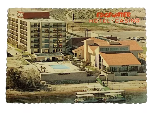 Edgewater Casino Hotel Laughlin Nevada Postcard