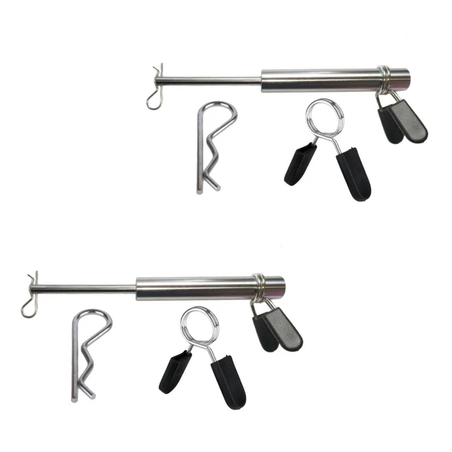 Goupille Magnétique Pour Poids De Musculation - 8x125mm - Avec Corde Anti-perte