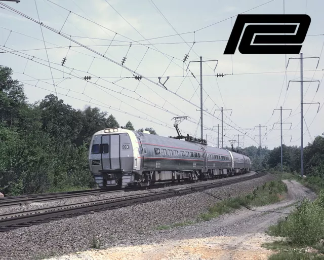 Penn Central Metroliner Sturdy Metal Sign Logo Photo