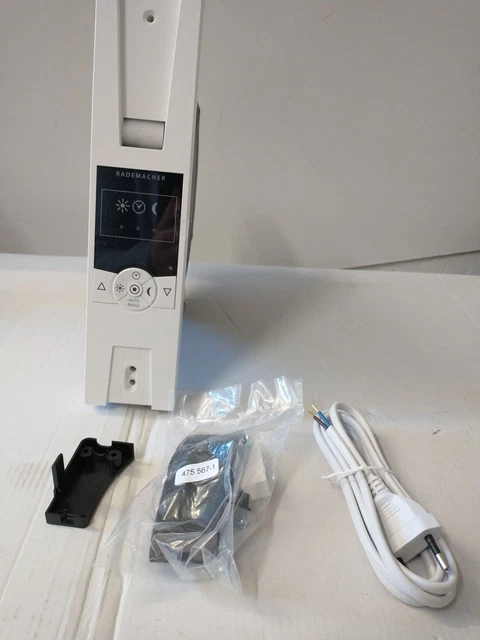 Motor de accionamiento de persiana enrollable Rademacher 14236019 RolloTron Standard Plus - ultrablanco