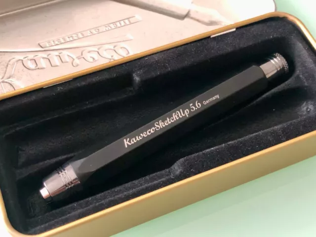 Kaweco Sketch Up chrom schwarz Bleistift mit  5,6mm Mine  neuwertiger SketchUp